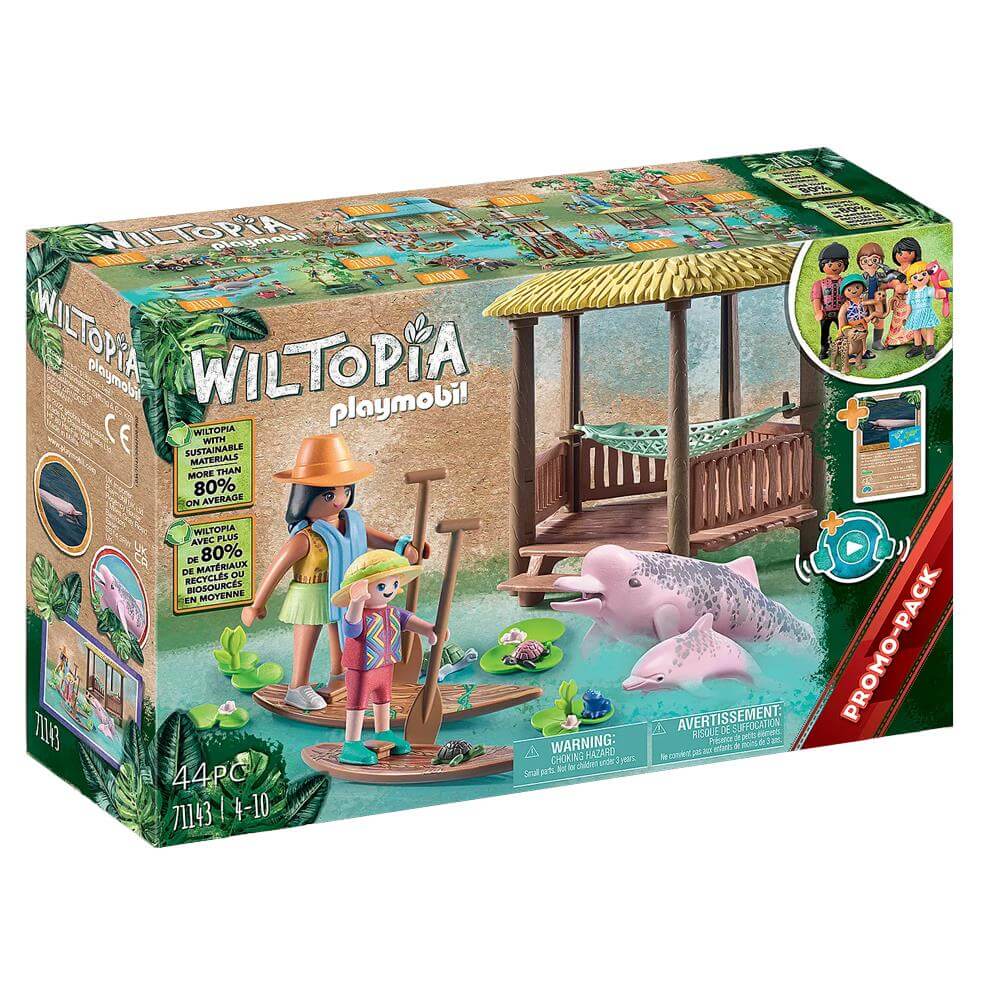 Playmobil Wiltopia: Paddling Tour with River Dolphins 71143